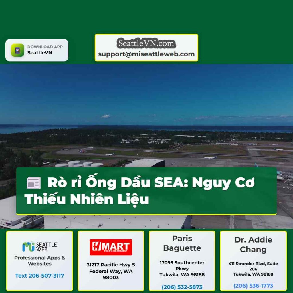 Rò rỉ Ống Dầu SEA: Nguy Cơ Thiếu Nhiên Liệu