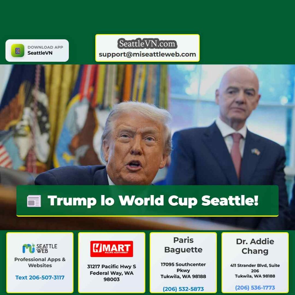 Trump lo World Cup Seattle!
