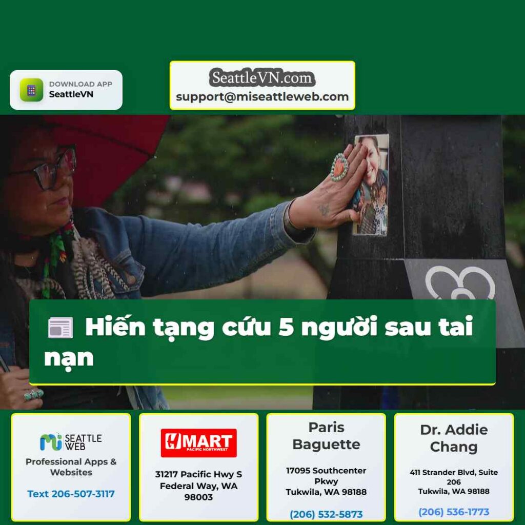 Hiến tạng cứu 5 người sau tai nạn