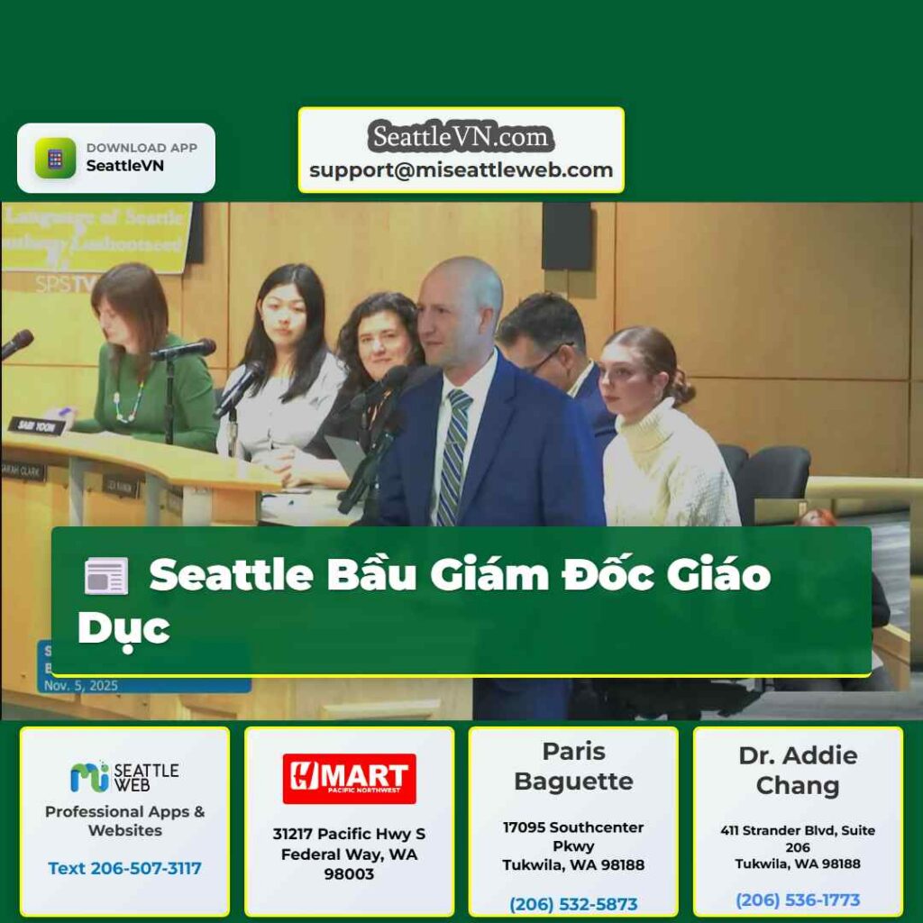 Seattle Bầu Giám Đốc Giáo Dục