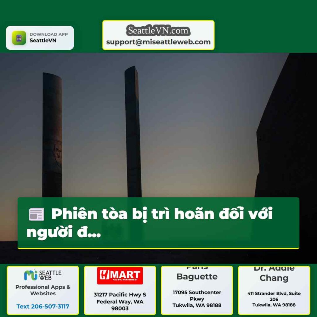 Phiên tòa bị trì hoãn đối với người đ...