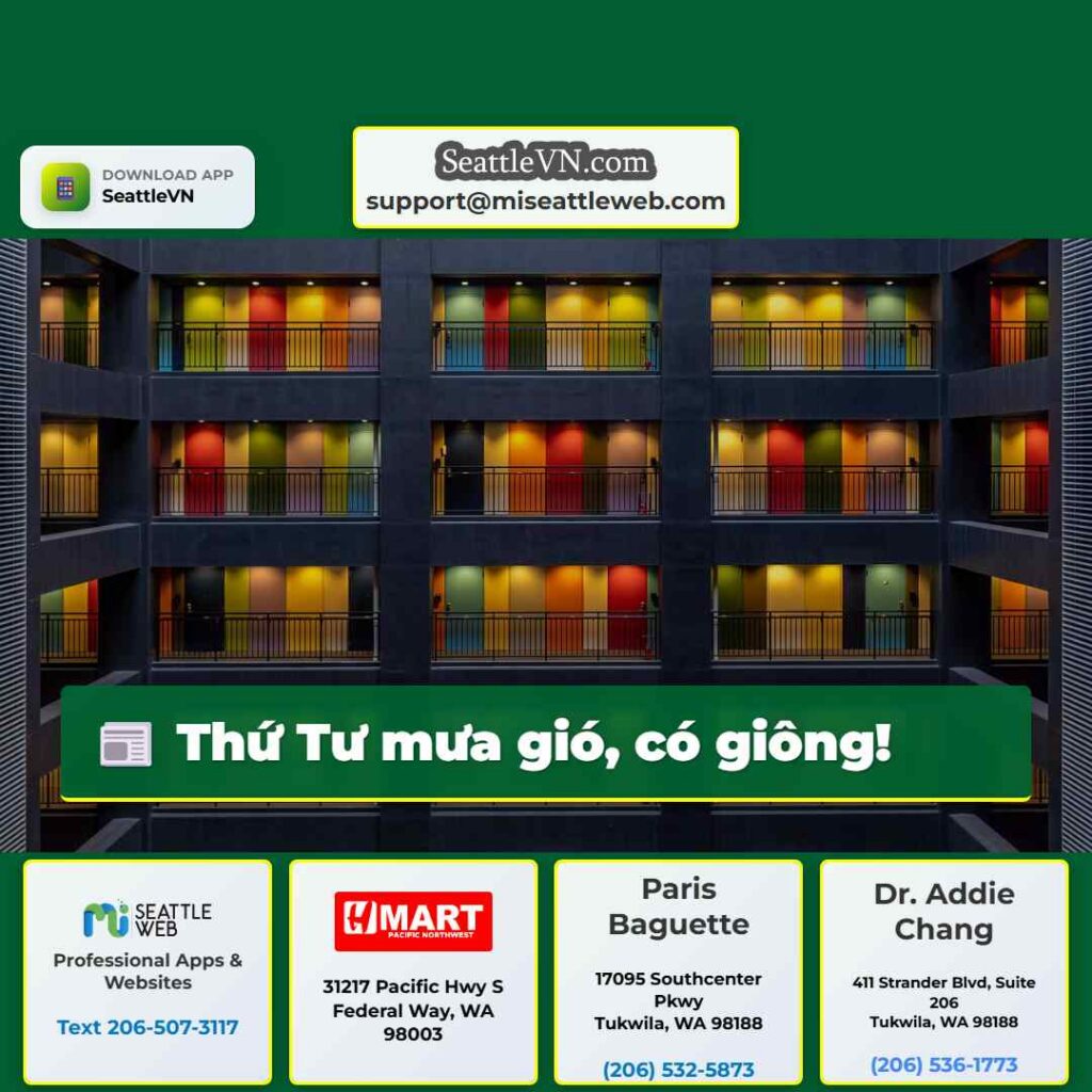 Thứ Tư mưa gió, có giông!