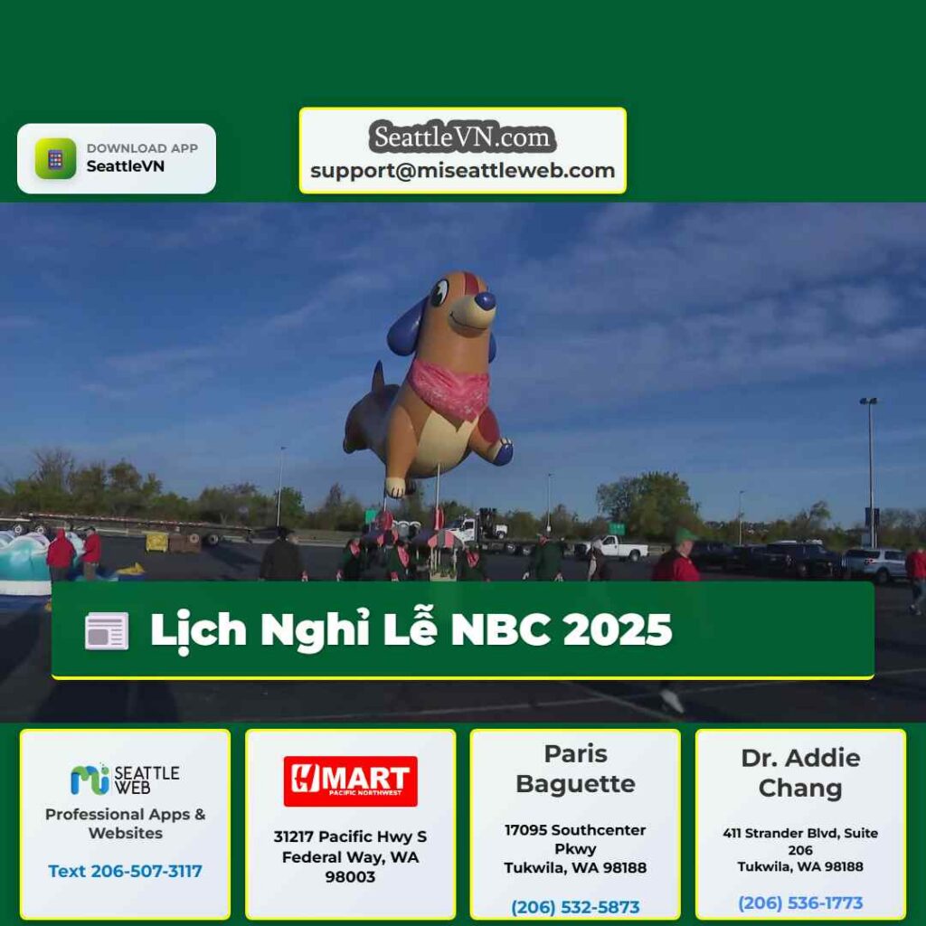 Lịch Nghỉ Lễ NBC 2025