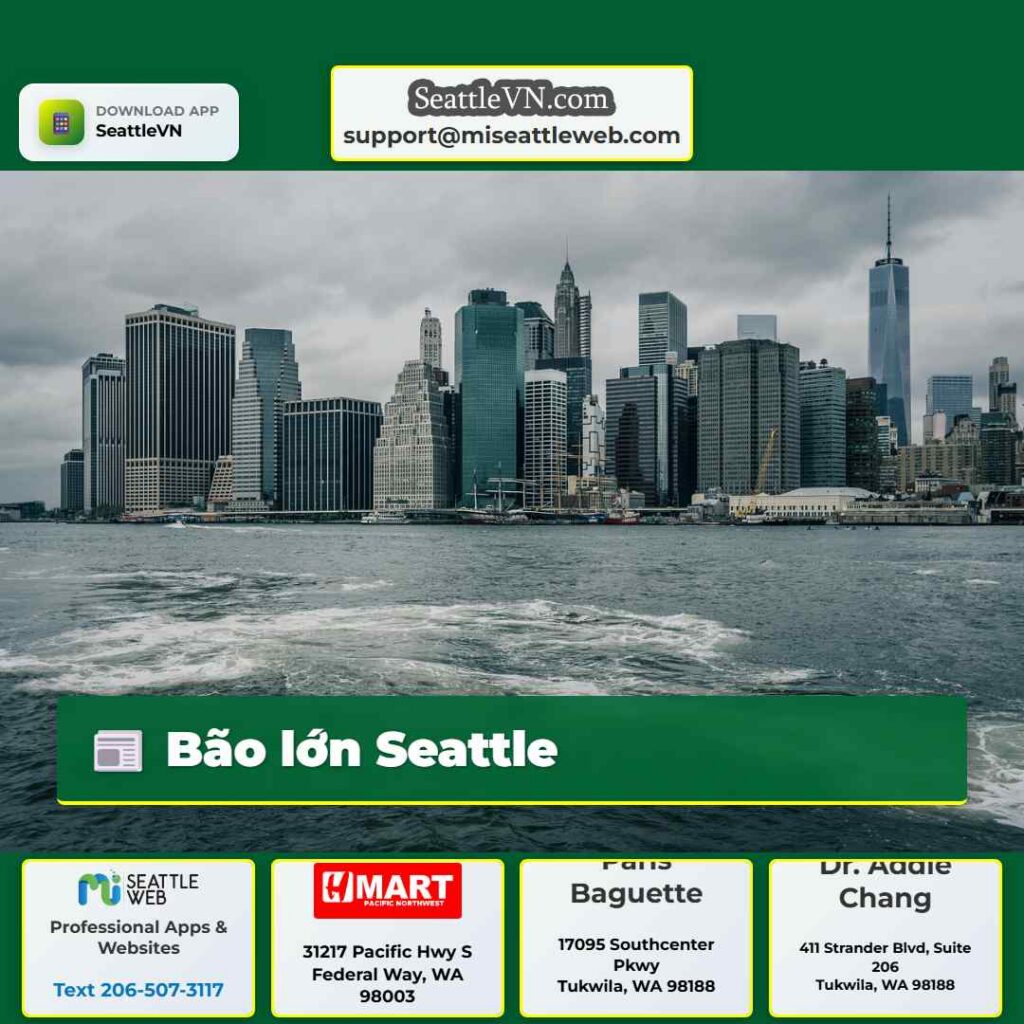 Bão lớn Seattle