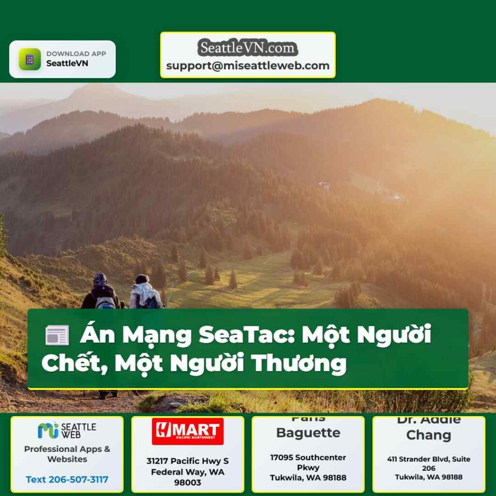 Án Mạng SeaTac: Một Người Chết, Một Người Thương