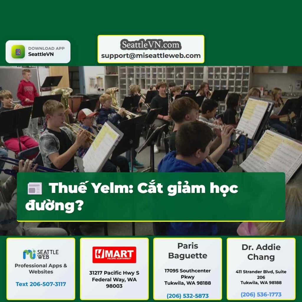 Thuế Yelm: Cắt giảm học đường?