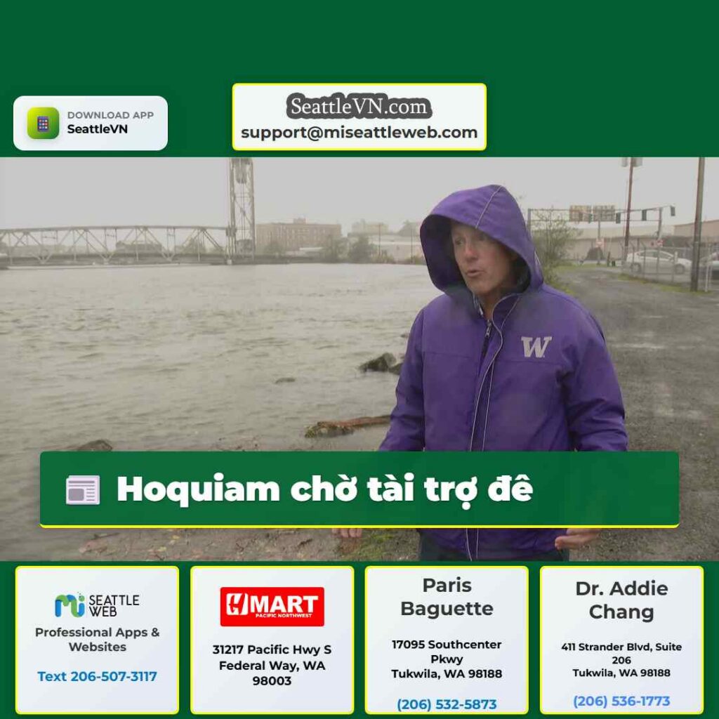 Hoquiam chờ tài trợ đê