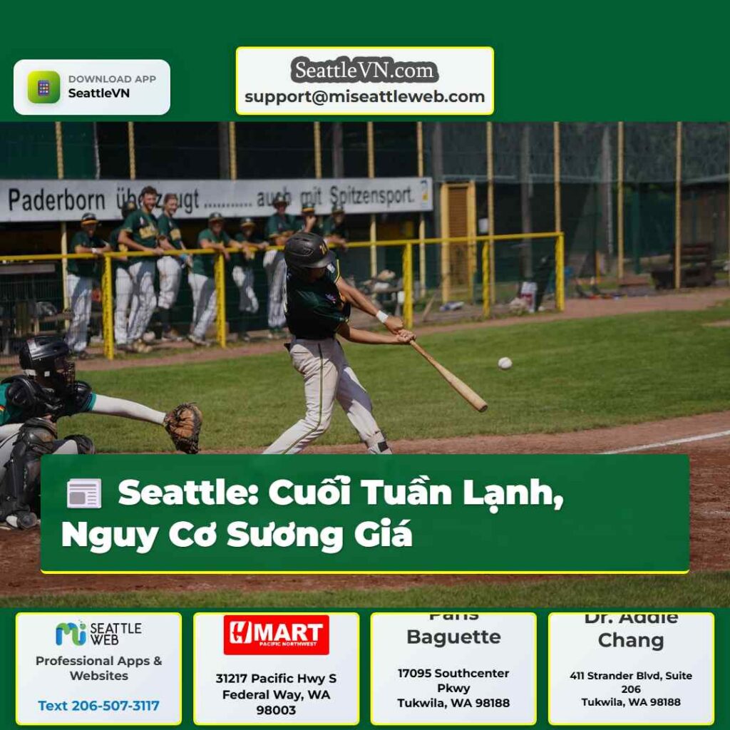 Seattle: Cuối Tuần Lạnh, Nguy Cơ Sương Giá