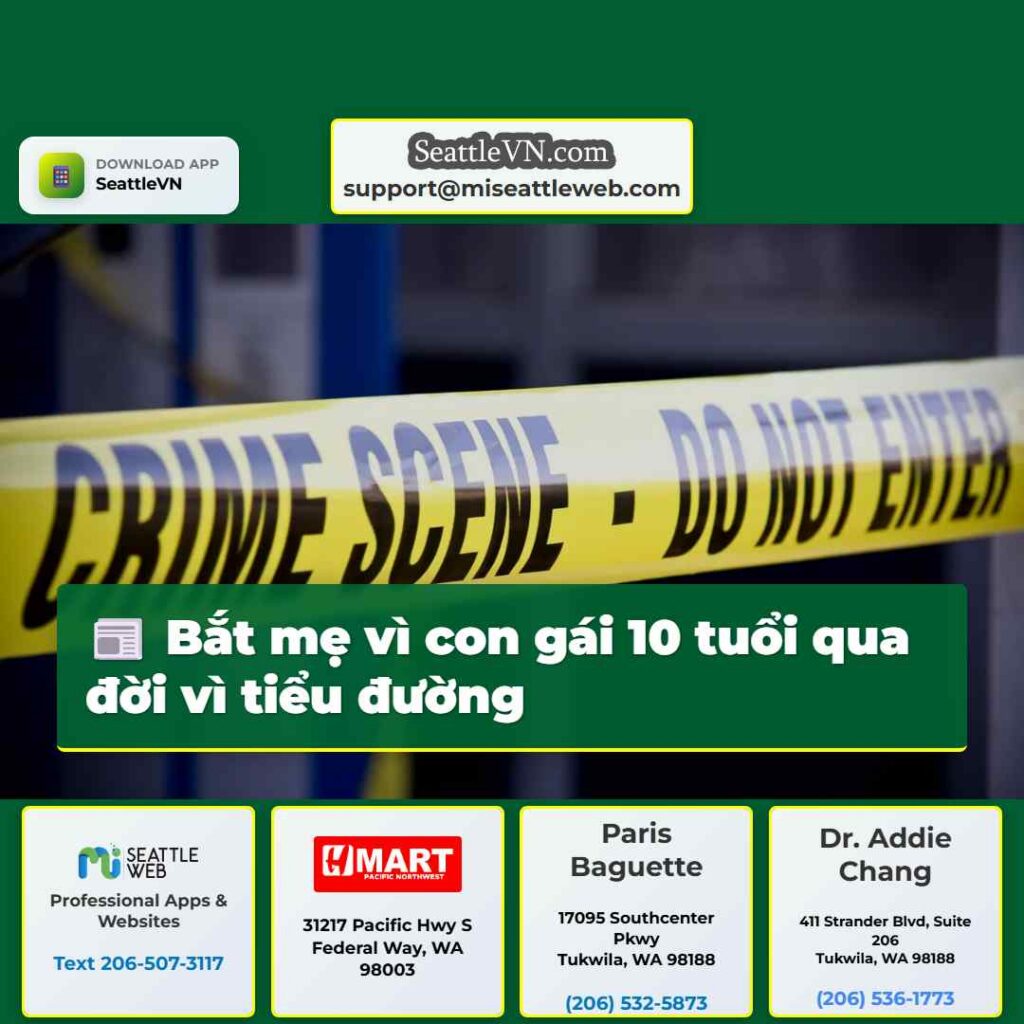 Bắt mẹ vì con gái 10 tuổi qua đời vì tiểu đường