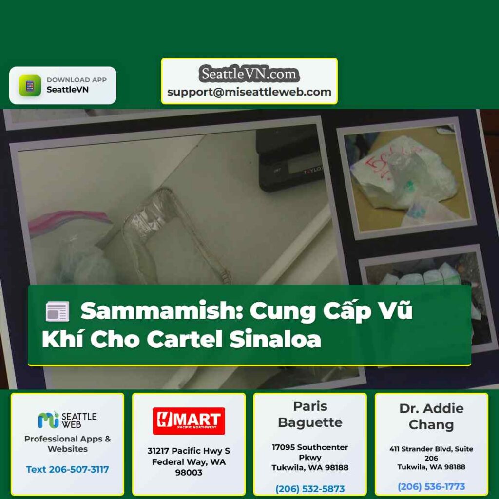 Sammamish: Cung Cấp Vũ Khí Cho Cartel Sinaloa