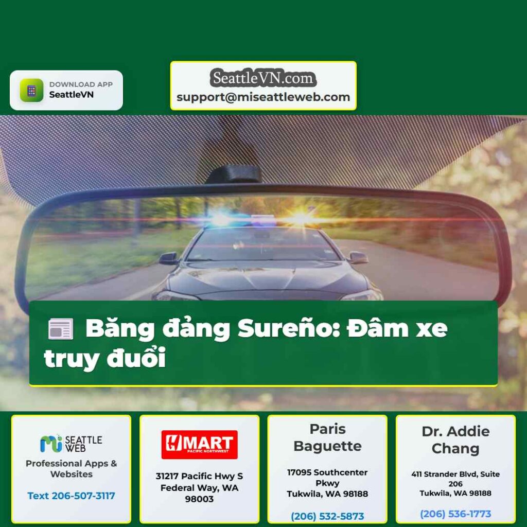 Băng đảng Sureño: Đâm xe truy đuổi