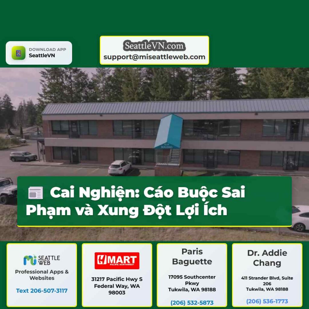 Cai Nghiện: Cáo Buộc Sai Phạm và Xung Đột Lợi Ích