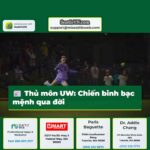 Thủ môn của Đại học Washington qua đời sau trận chiến với căn bệnh ung thư thận hiếm gặp