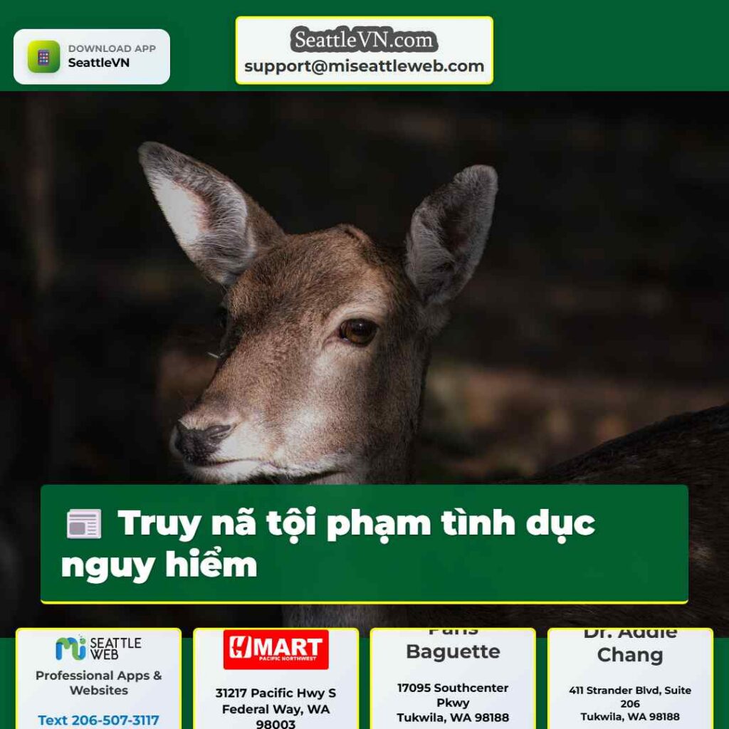 Truy nã tội phạm tình dục nguy hiểm