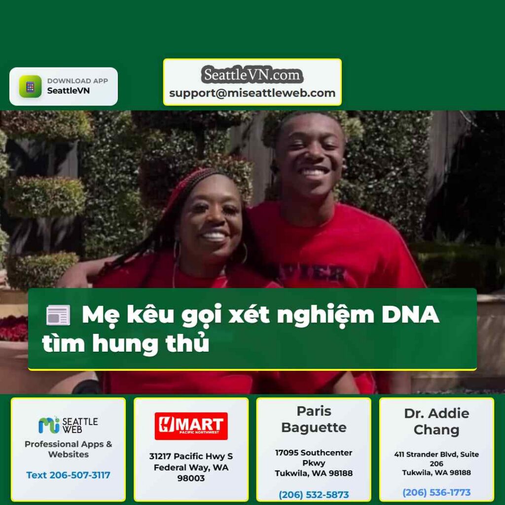 Mẹ kêu gọi xét nghiệm DNA tìm hung thủ