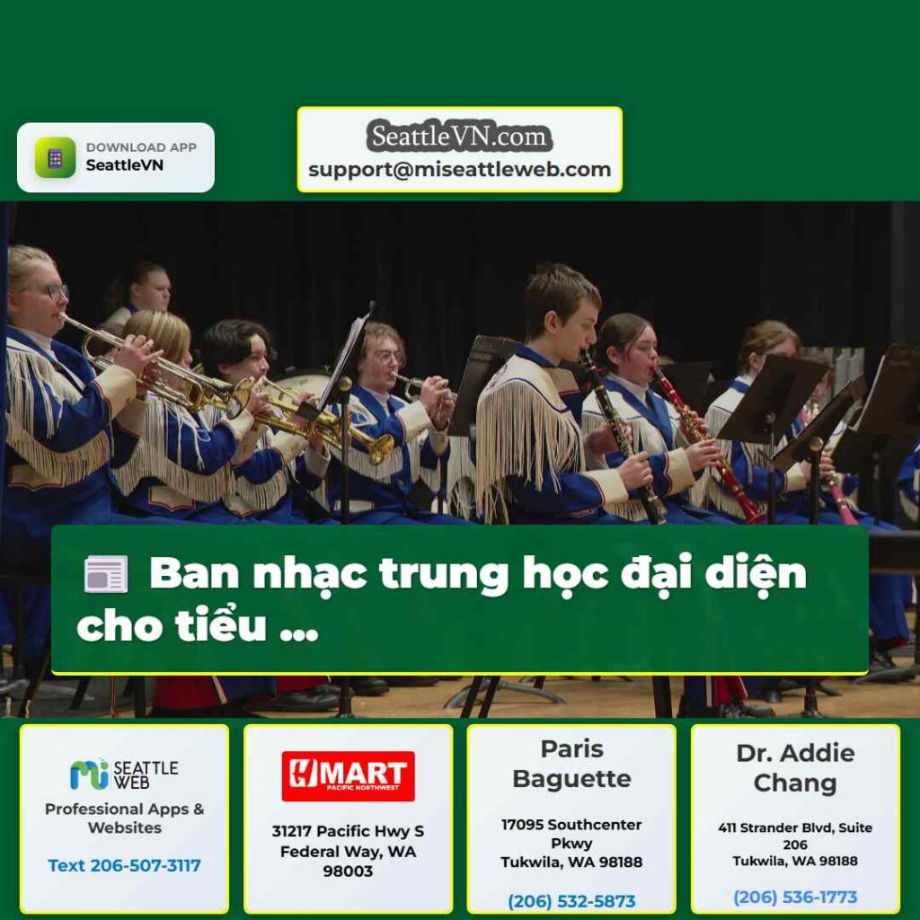 Ban nhạc trung học đại diện cho tiểu ...