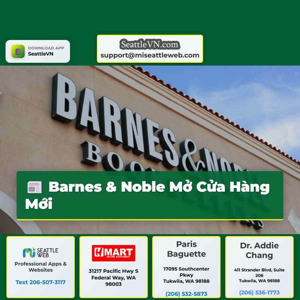 Barnes & Noble Mở Cửa Hàng Mới