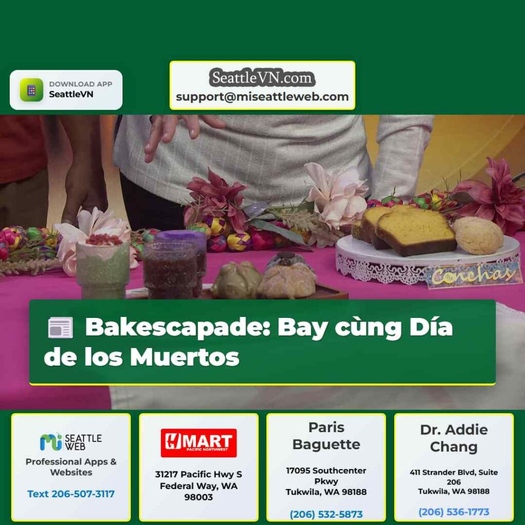 Bakescapade: Bay cùng Día de los Muertos