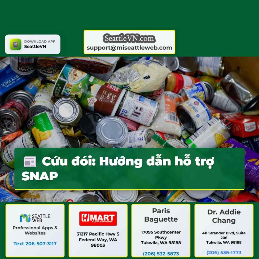 Cứu đói: Hướng dẫn hỗ trợ SNAP