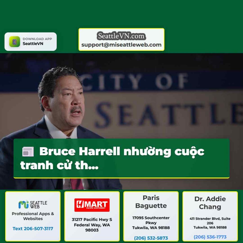 Bruce Harrell nhường cuộc tranh cử th...