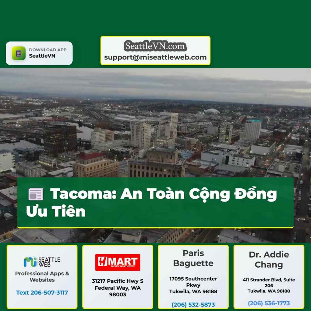 Tacoma: An Toàn Cộng Đồng Ưu Tiên