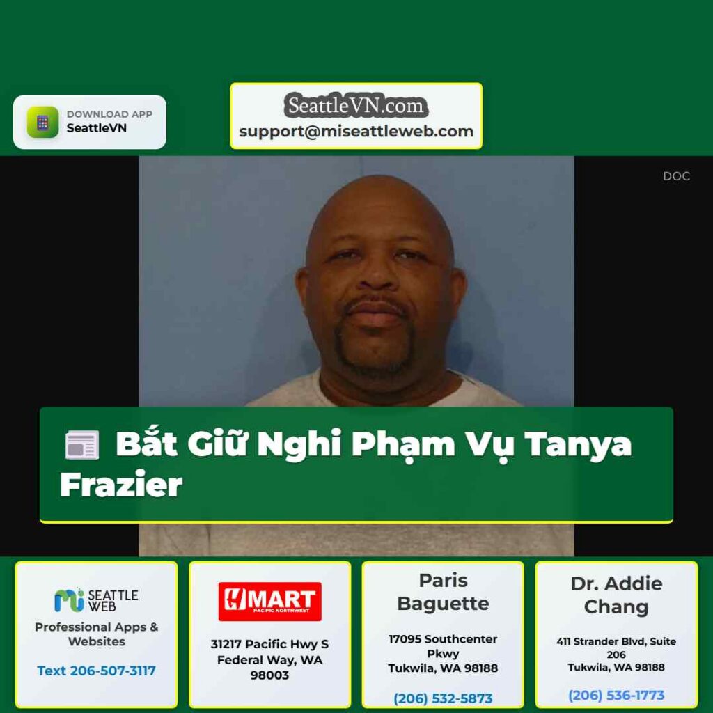Bắt Giữ Nghi Phạm Vụ Tanya Frazier
