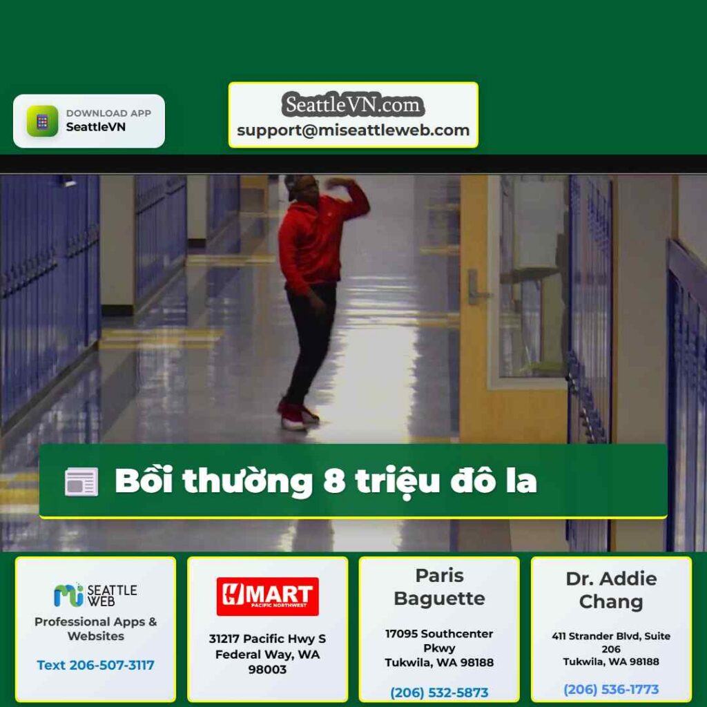 Bồi thường 8 triệu đô la