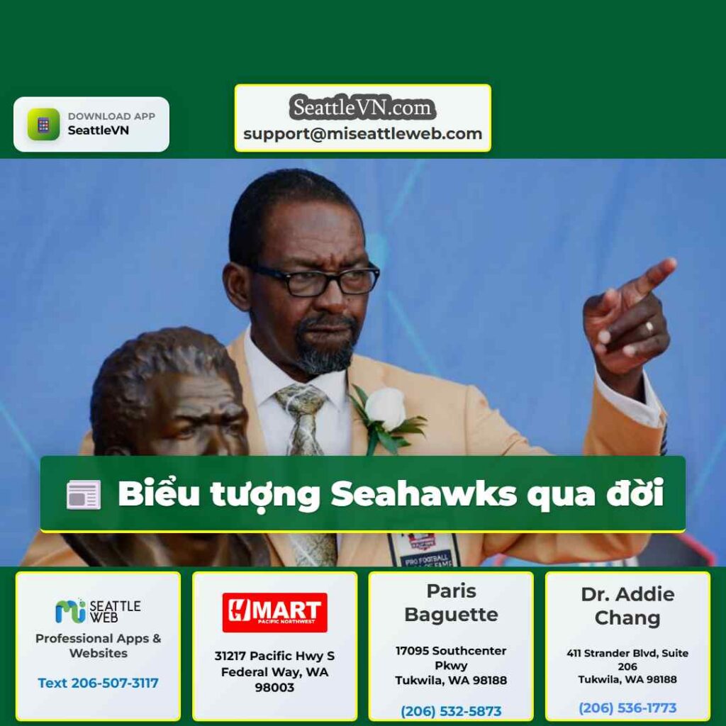 Biểu tượng Seahawks qua đời
