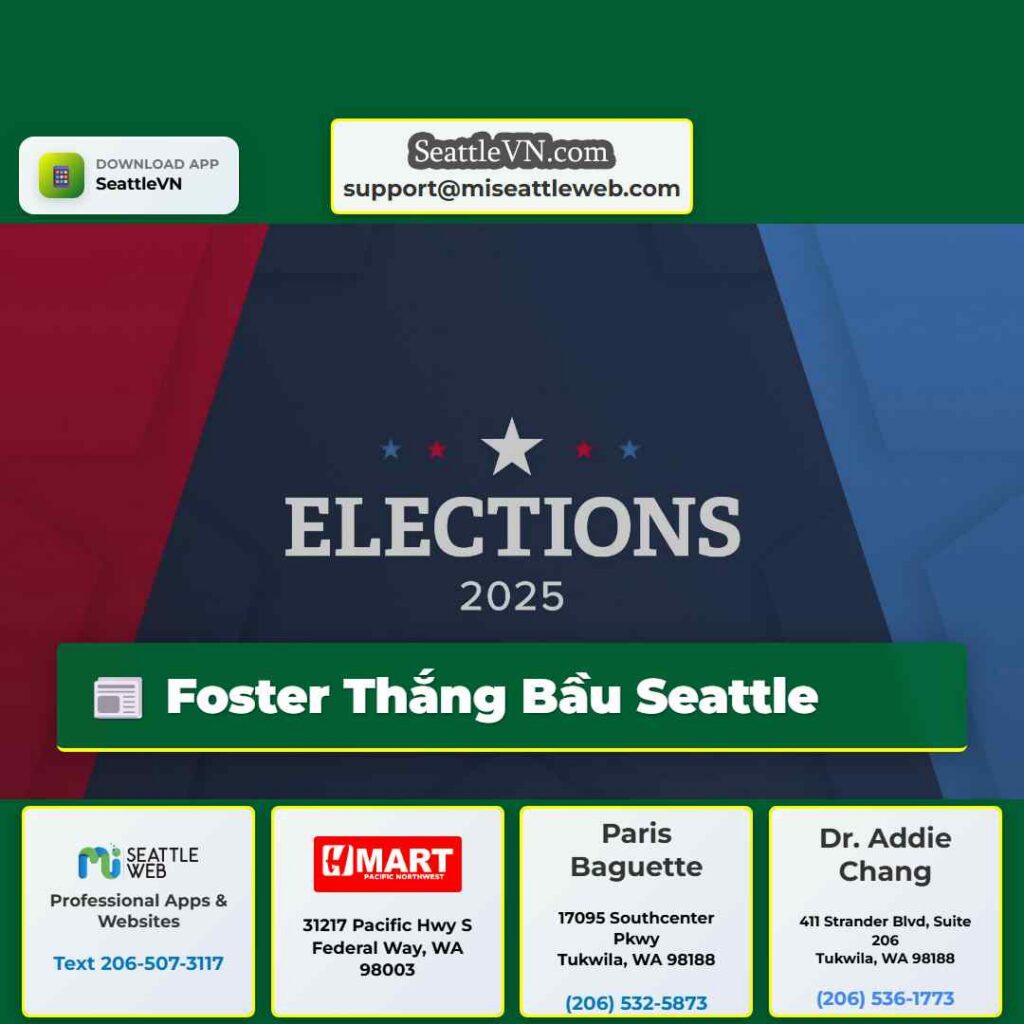 Foster Thắng Bầu Seattle