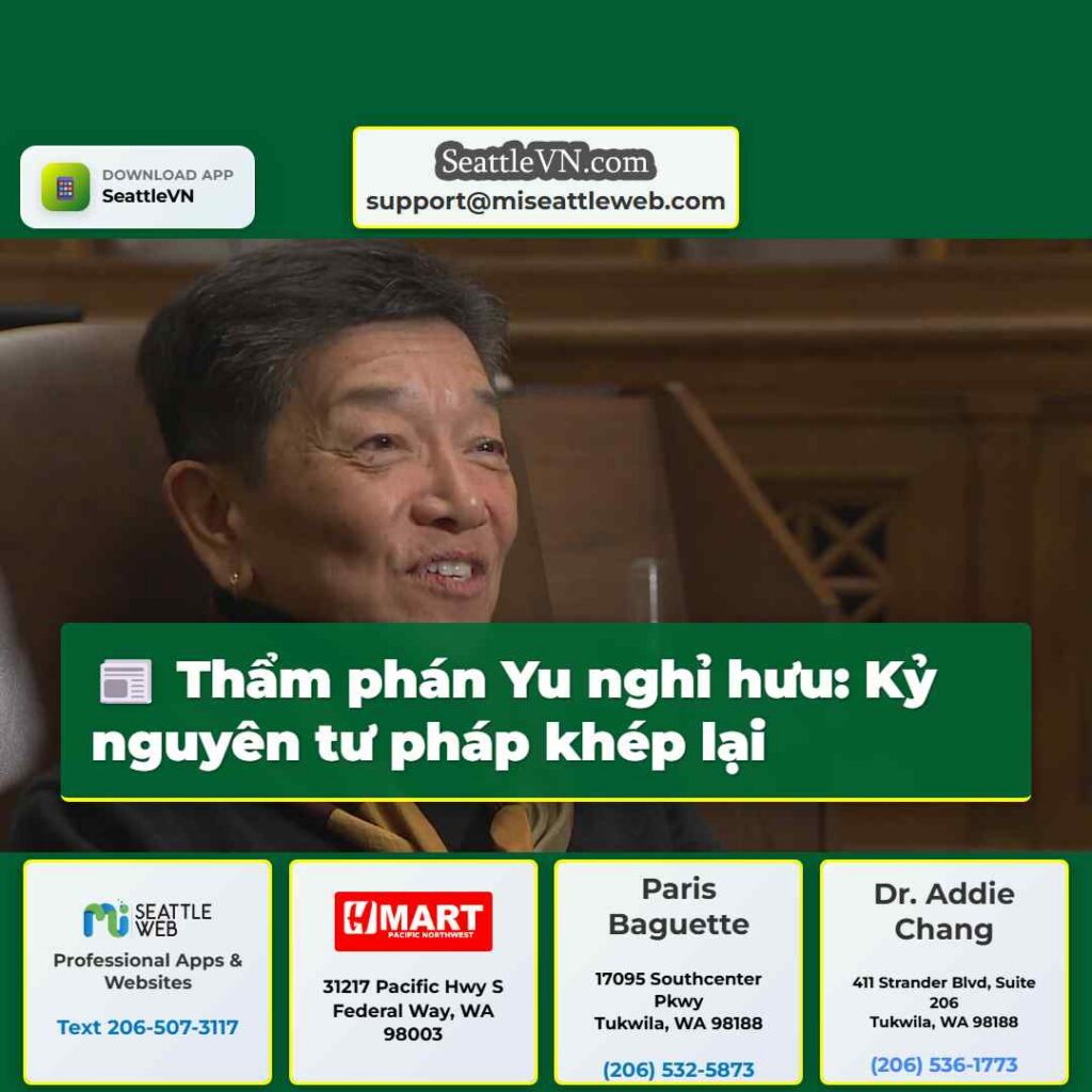 Thẩm phán Yu nghỉ hưu: Kỷ nguyên tư pháp khép lại