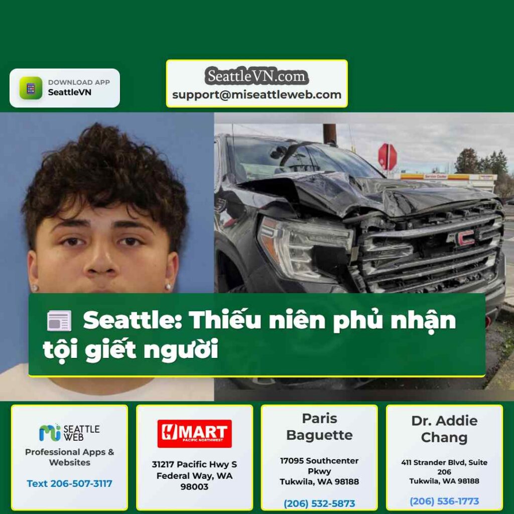 Seattle: Thiếu niên phủ nhận tội giết người