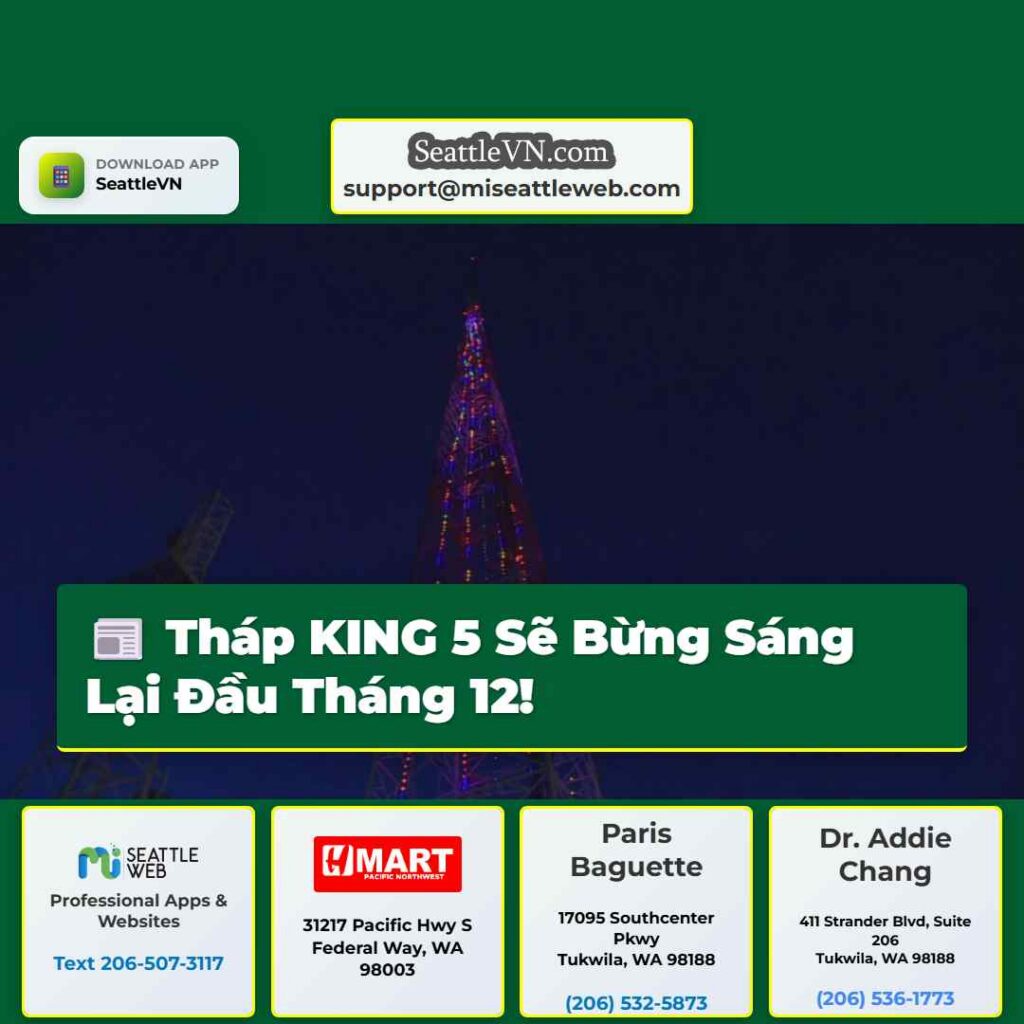 Tháp KING 5 Sẽ Bừng Sáng Lại Đầu Tháng 12!