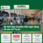 Sân bay Seattle bất ngờ vắng vẻ sau kỳ nghỉ Lễ Tạ ơn khiến hành khách ngạc nhiên
