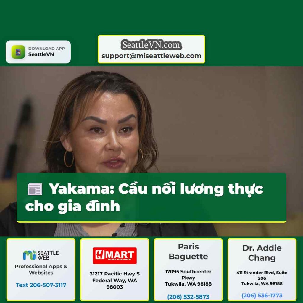Yakama: Cầu nối lương thực cho gia đình