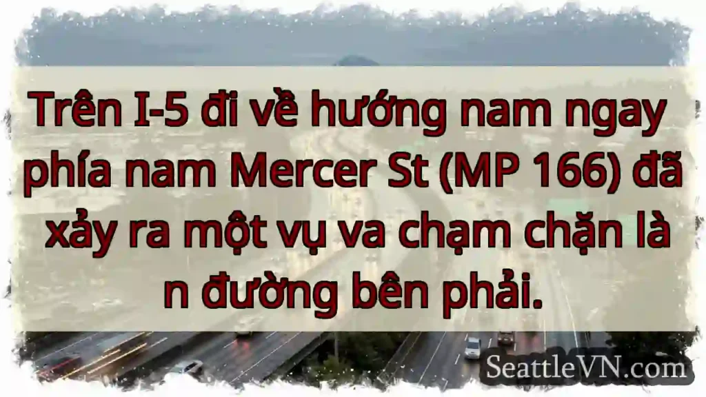 Trên I-5 đi về hướng nam ngay phía nam Mercer St
