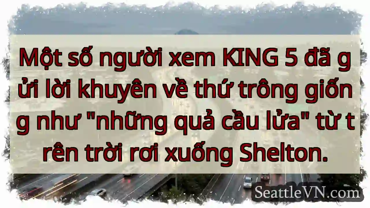 Một số người xem KING 5 đã gửi lời khuyên về thứ