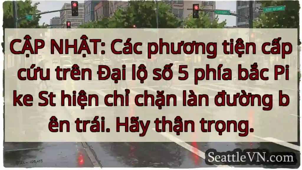 CẬP NHẬT: Các phương tiện cấp cứu trên Đại lộ số