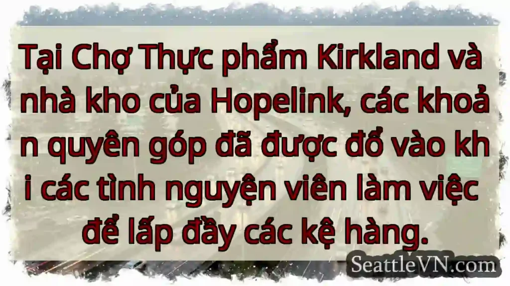 Tại Chợ Thực phẩm Kirkland và nhà kho của
