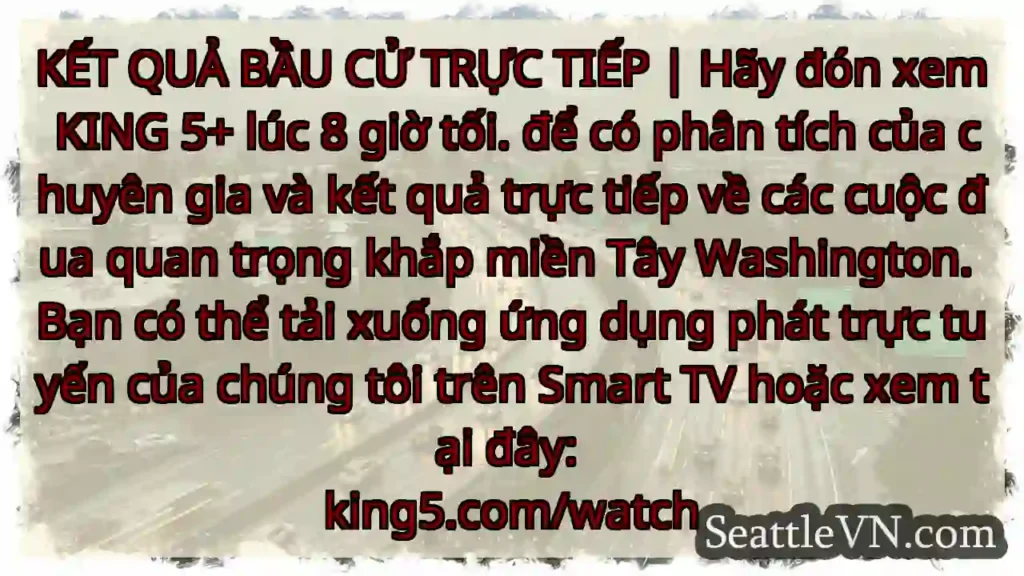 KẾT QUẢ BẦU CỬ TRỰC TIẾP | Hãy đón xem KING 5+