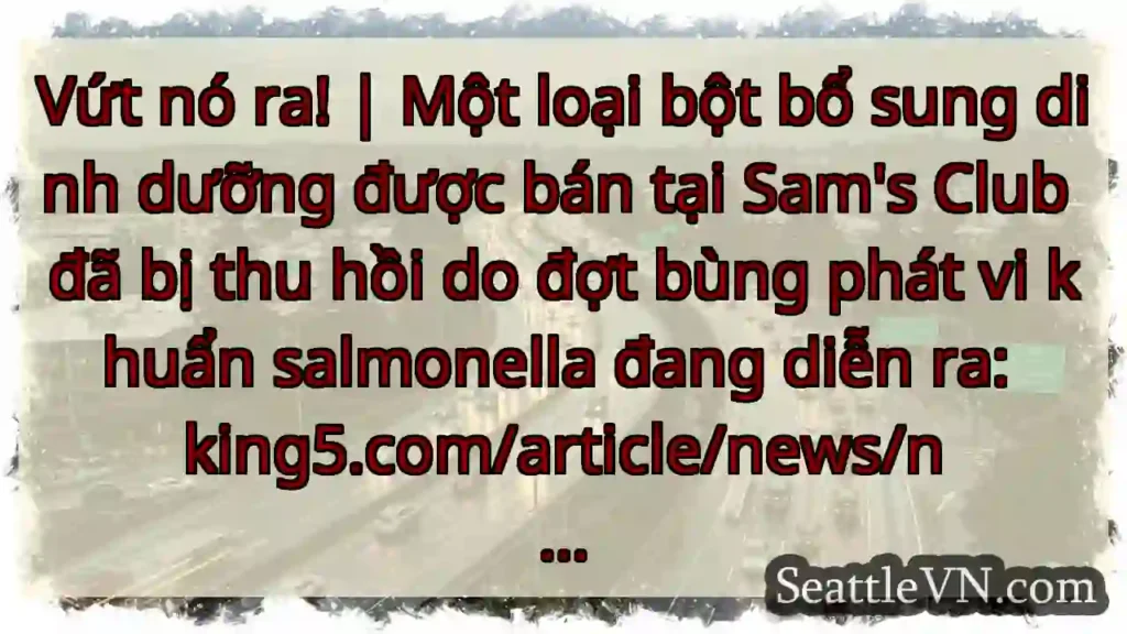 Vứt nó ra! | Một loại bột bổ sung dinh dưỡng được