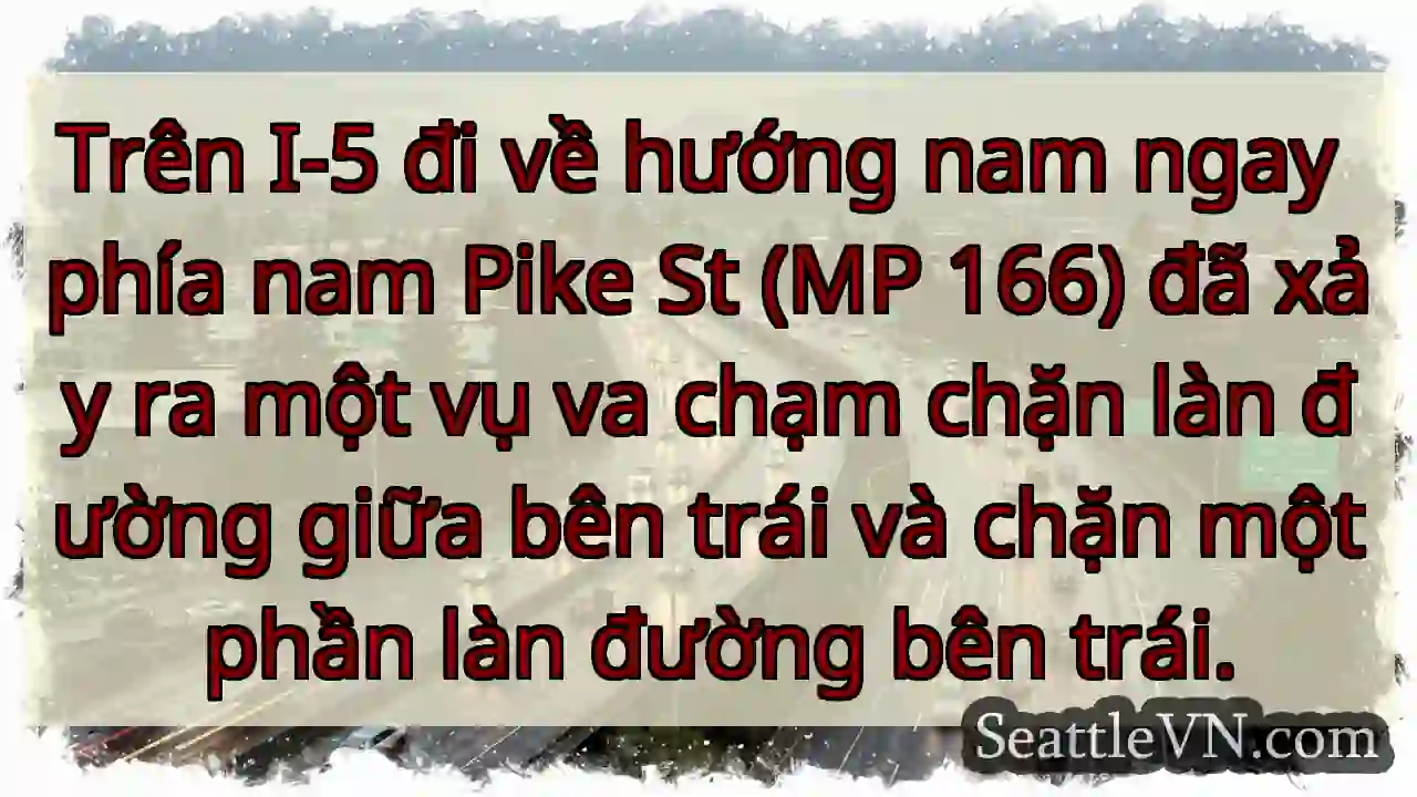 Trên I-5 đi về hướng nam ngay phía nam Pike St