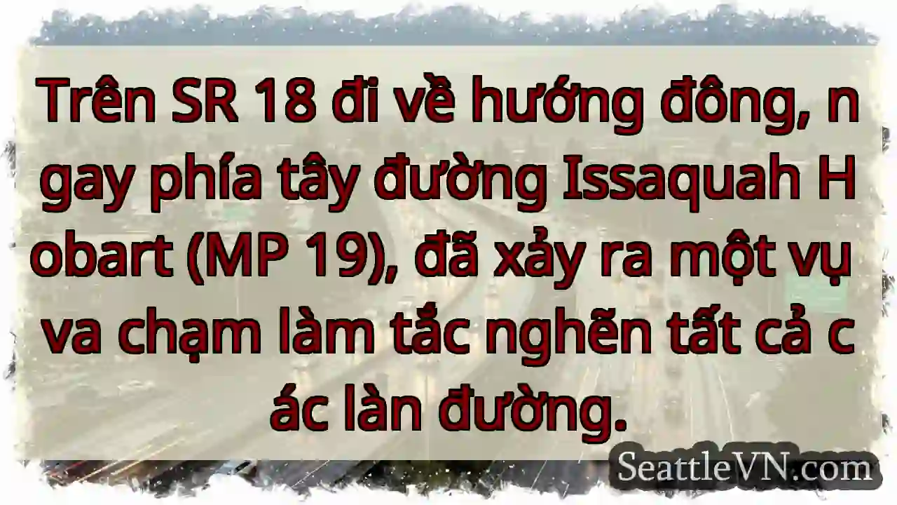 Trên SR 18 đi về hướng đông, ngay phía tây đường