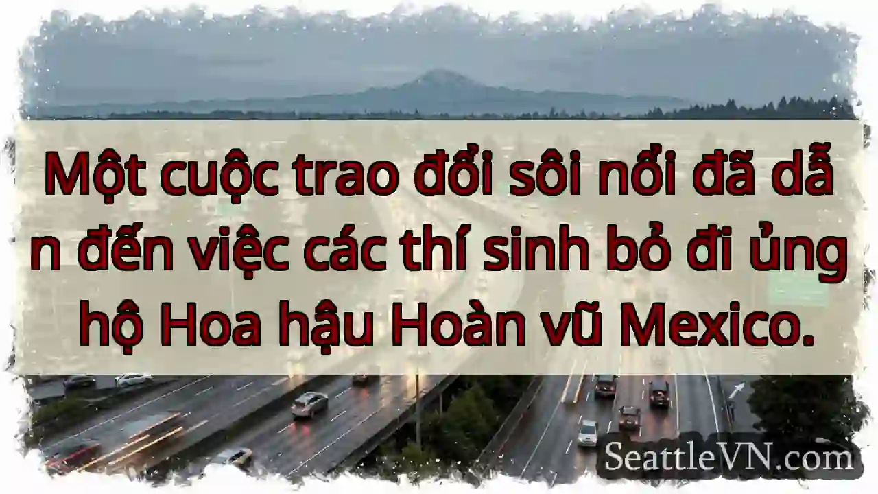 Một cuộc trao đổi sôi nổi đã dẫn đến việc các thí