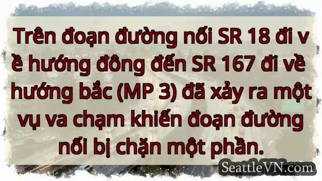 Trên đoạn đường nối SR 18 đi về hướng đông đến SR