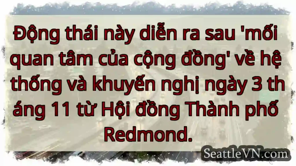 Động thái này diễn ra sau 'mối quan tâm của cộng