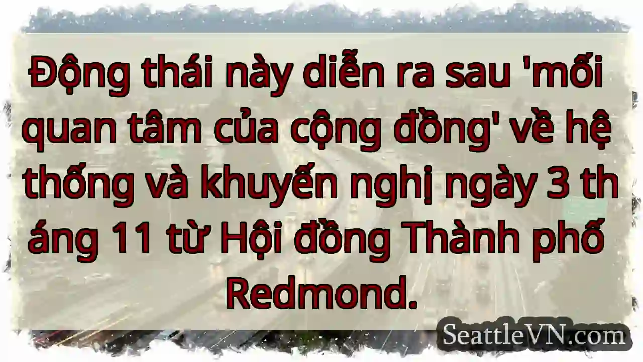 Động thái này diễn ra sau 'mối quan tâm của cộng