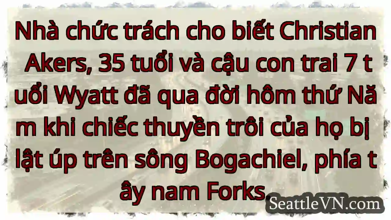 Nhà chức trách cho biết Christian Akers, 35 tuổi