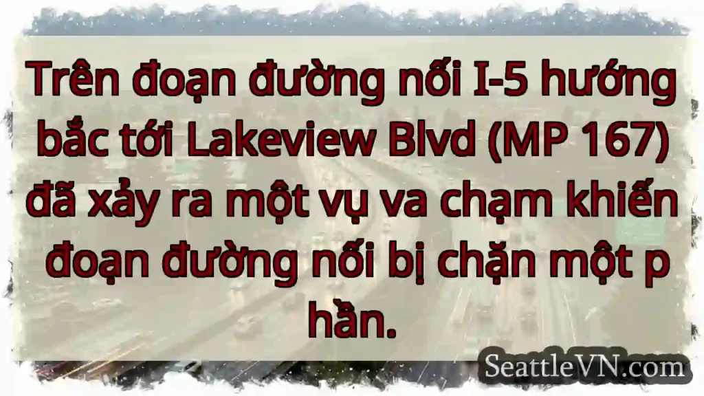 Trên đoạn đường nối I-5 hướng bắc tới Lakeview