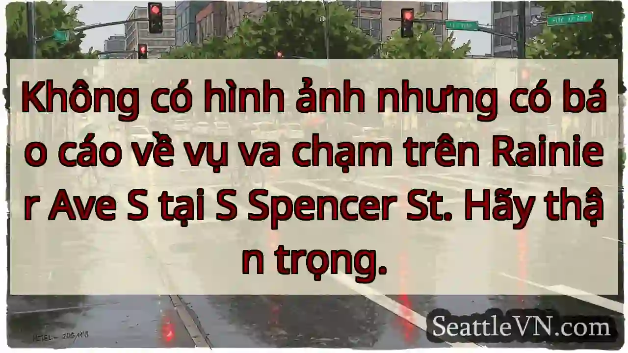 Không có hình ảnh nhưng có báo cáo về vụ va chạm