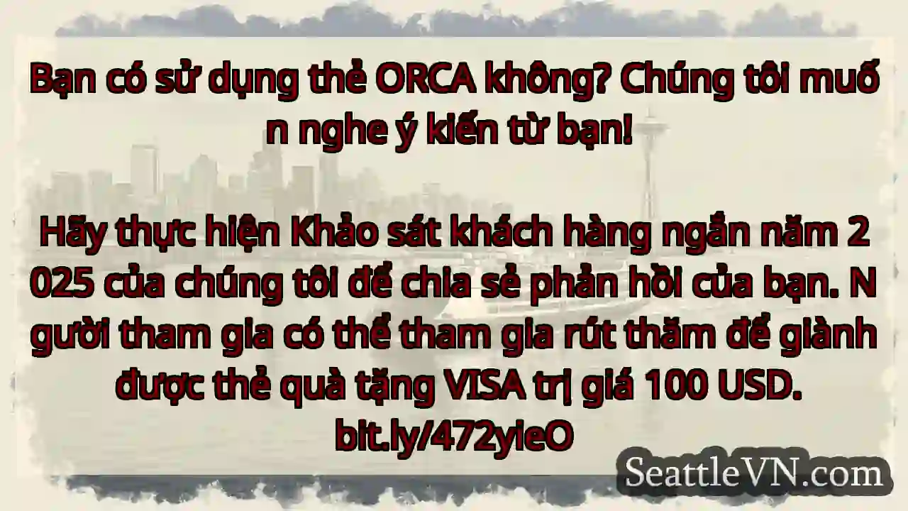 Bạn có sử dụng thẻ ORCA không? Chúng tôi muốn